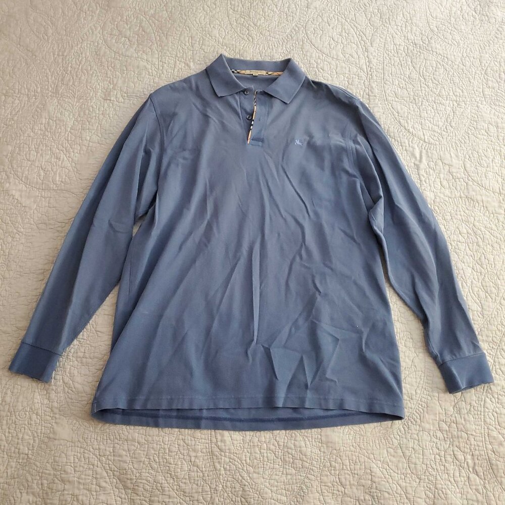 Blue Long sleeve Shirt